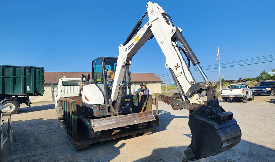 Home page large equipment rental